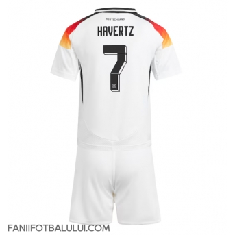 Germania Kai Havertz #7 Echipament de Fotbal Replică European 2024 Copii Acasa (+ Șorturi)
